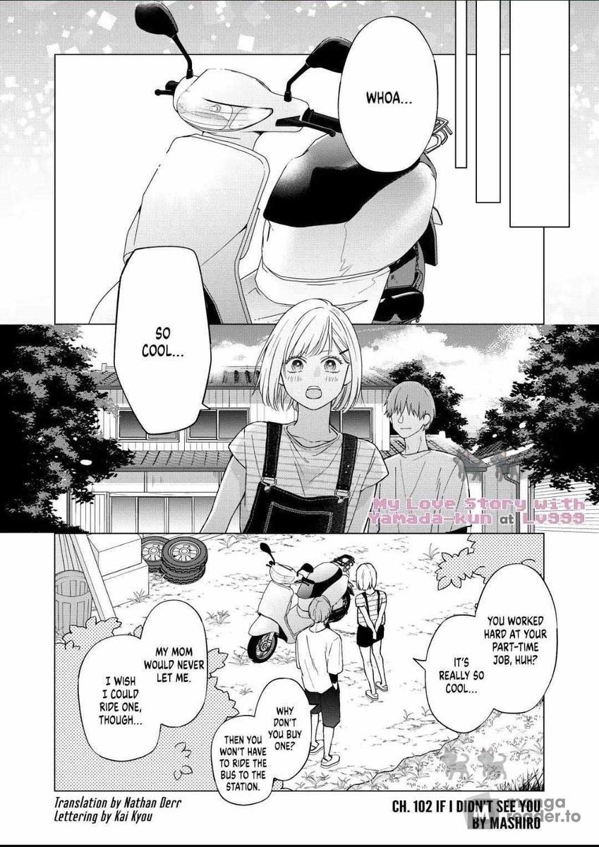 Yamada-kun to Lv999 no Koi wo Suru, Chapter 102 image 01